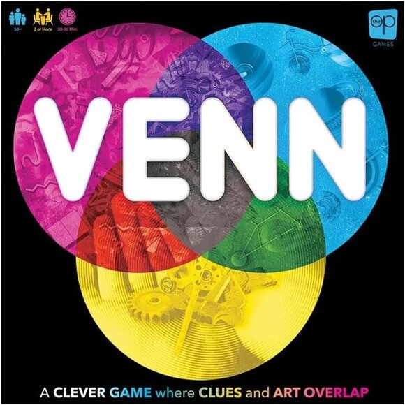 3/$77❤️VENN board game USAopoly Team Party Family Word Picture Association Color - Picture 2 of 14